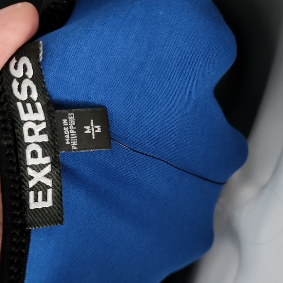 Express NWT colorblock bodycon dress M - Picture 3 of 3